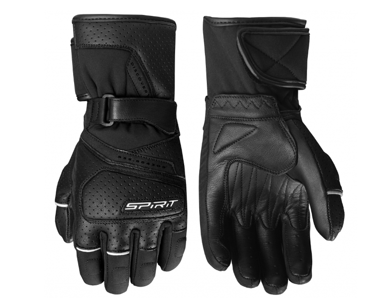 Spirit Discovery Black Gloves - Black - S