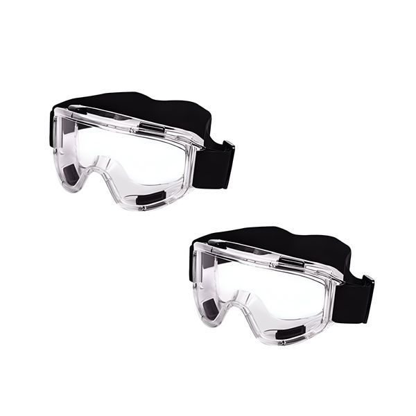 2 Pack OK Mono Safety Goggles | Anti-Fog Protective Eyewear