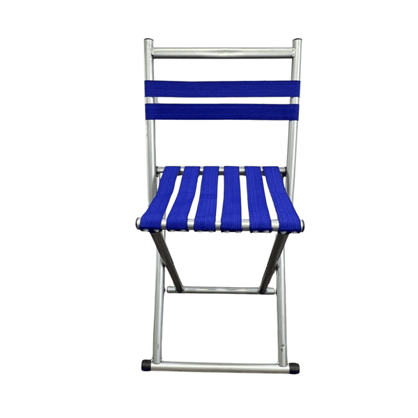 Portable Aluminium Folding Chair for Camping &amp; Outdoor- 5 Pack Blue