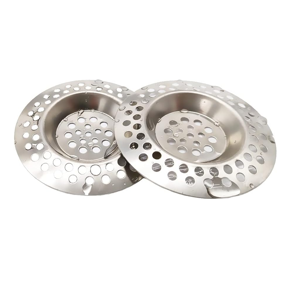 Stainless Steel Sink Strainer (Dual pack)
