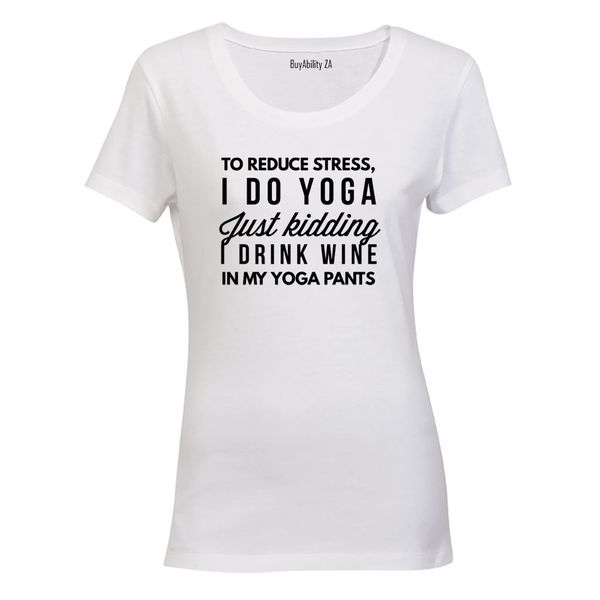 Yoga Pants - Ladies - T-Shirt