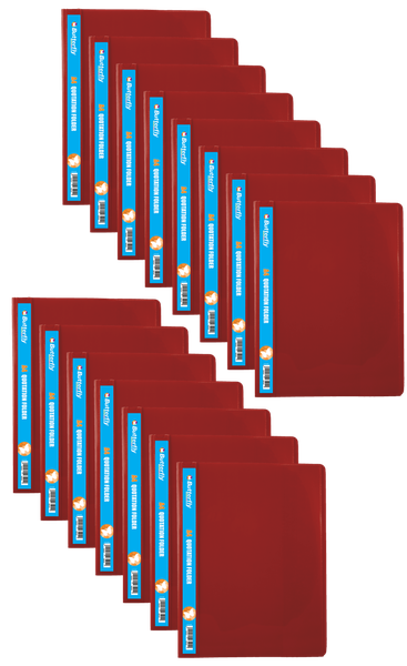 Quotation Folders - A4 180 m (Red) X15