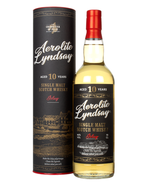 Aerolite Lyndsay 10 Year Old Islay Single Malt Scotch Whisky - 750ml