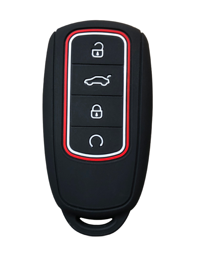 Kaufe TPU Car Remote Key Fob Case Cover For Chery Tiggo 8 Pro Tiggo 8plus  New 5 plus 7pro Ring Accessories Protector Shell Keychain