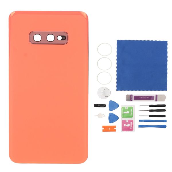S10e Back Glass Orange w/Tape