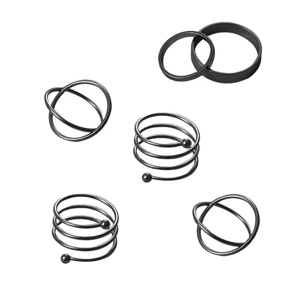 Beauty Ring Set 6 for Women Plated Jewellery