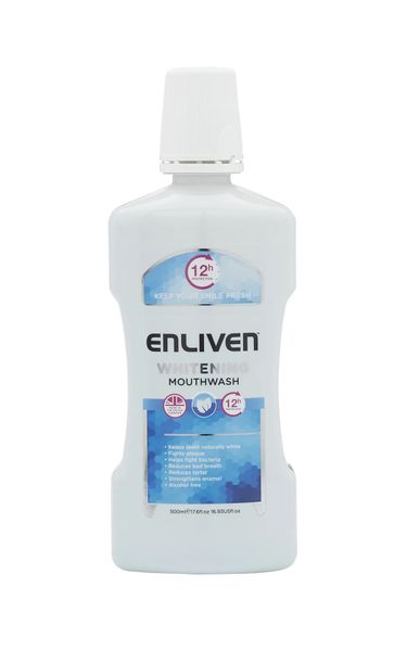 Enliven Mouthwash Whitening 500ml