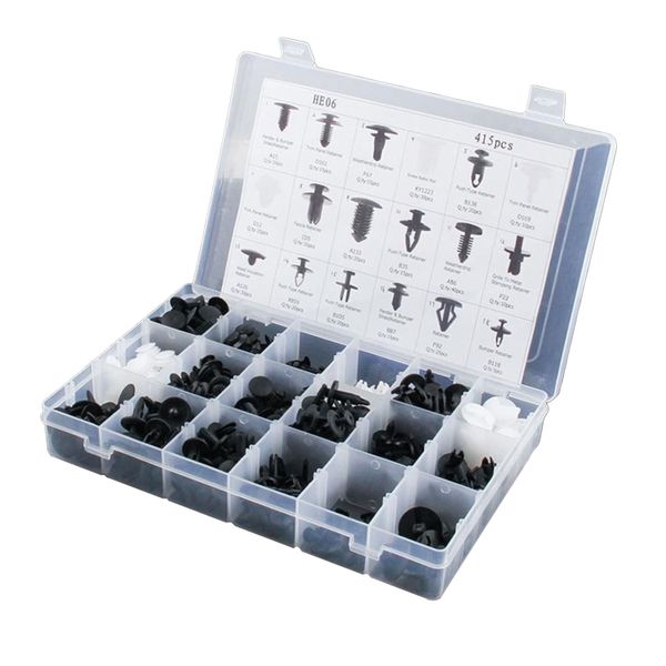 BasicX 415 Car Retainer Clips Set Compatible With Honda/Toyota/Mazda/GM