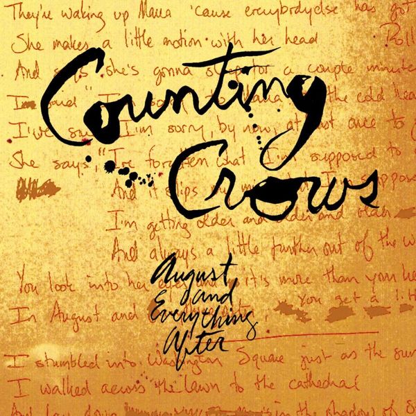 Counting Crows - August and Everything After 2LP Vinyl Gatefold Album