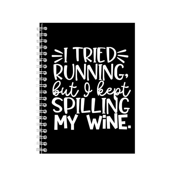 Wine Notebook Gift Idea Writing Book Notepad Pad 35