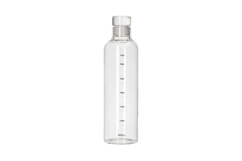 500ml Airtight Leakproof Hot/Cold Glass Water Bottle - Durable &amp; Portable