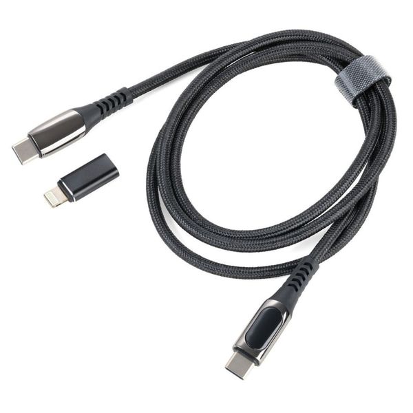Troika High-Speed USB-C to USB-C Charging &amp; Data Transfer Cable: 1m