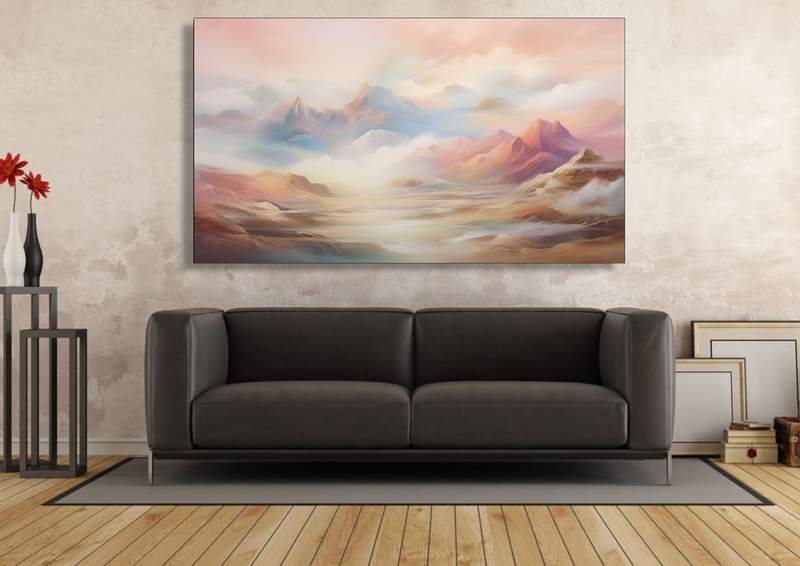 Canvas Wall Art - Valley of Dreams Abstract - IM1016