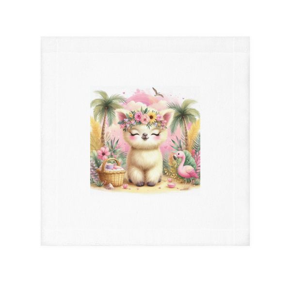 Girly Safari Design 4 48x48cm Baby Towel