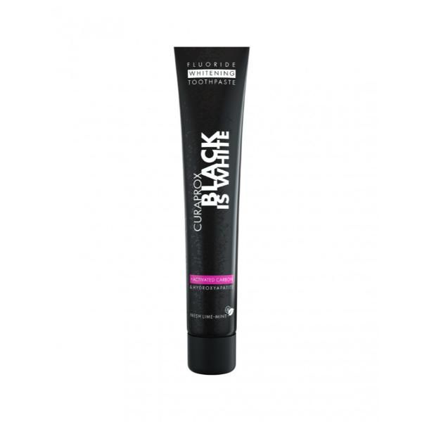 Curaprox Black is White Activated Carbon Whitening Toothpaste