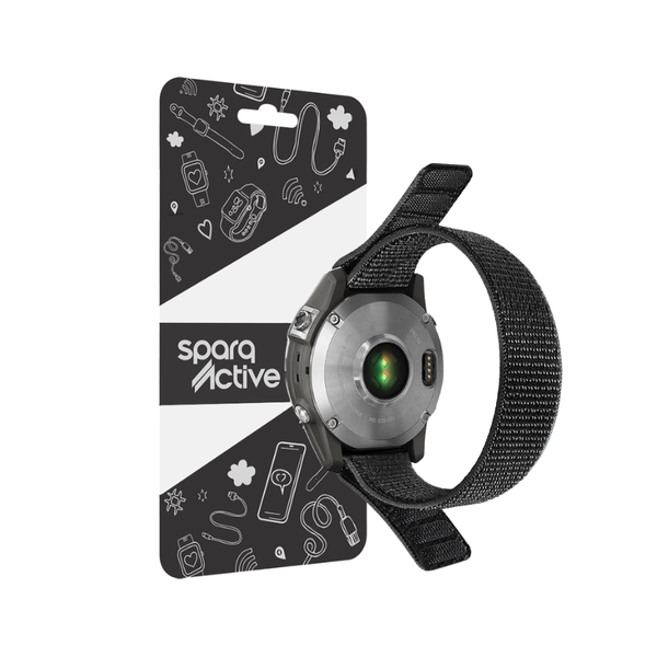 Sparq Active Nylon Watch Strap for Garmin Fenix 8 47mm / 7 / 6 / 5 - (22mm)