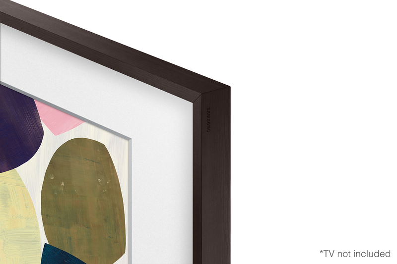 Samsung Frame Lifestyle 55 Inch TV Frame Bezel : Brown