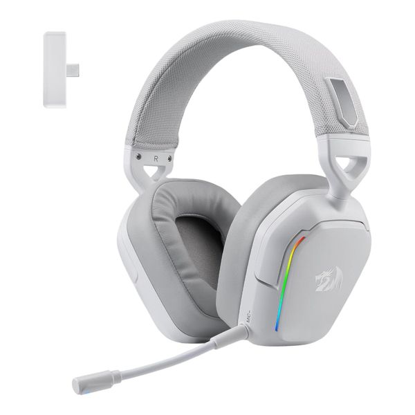 Redragon MIRA H868 RGB Wireless Gaming Headset - White