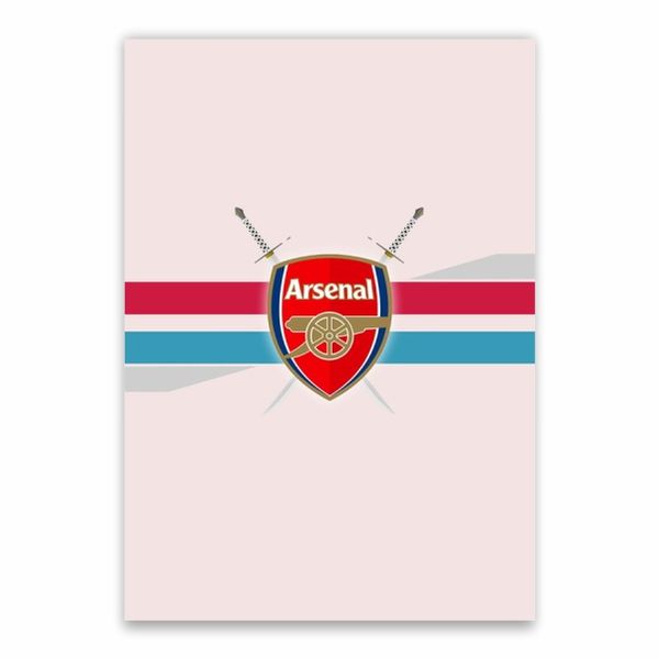 Arsenal Logo Sword Decorative Poster - A1