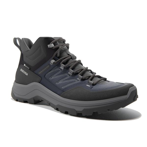 Quechua Men's Waterproof Walking Boots - Grey