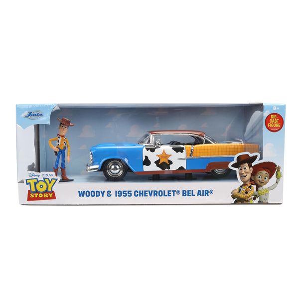 Jada Toys Toy Story 1:24 Woody 1955 Chevrolet with figure