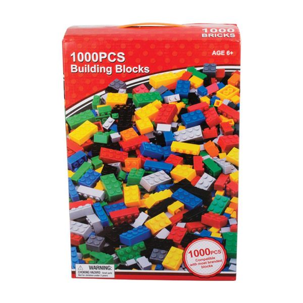 Childrens Building Block Set - 1000 Pieces