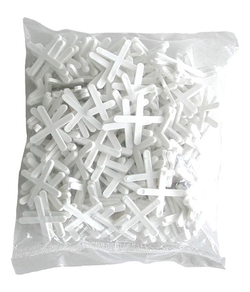 4mm Tile Spacers - White - Pack of 200