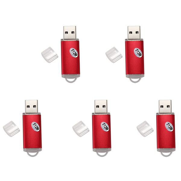 Usb 2 0 Flash Memory Stick Pen Drive Storage Thumb Red 512Mb
