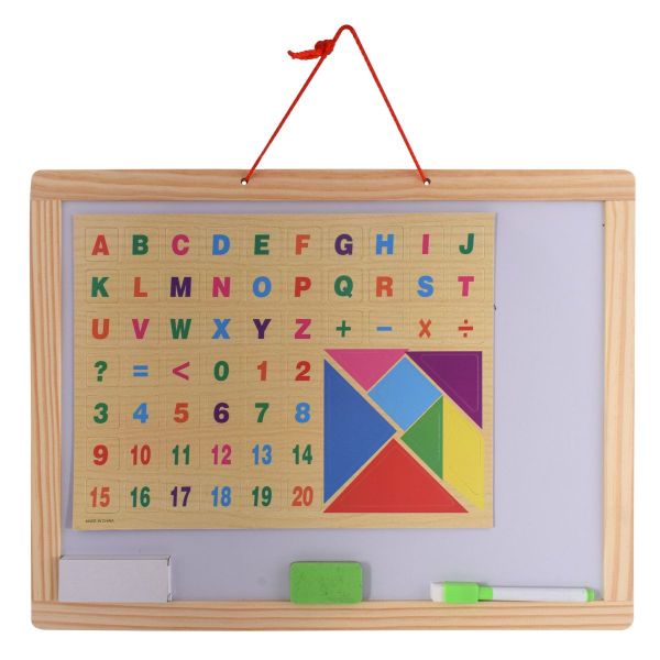 Clickin Wooden Magnetic Learning Board