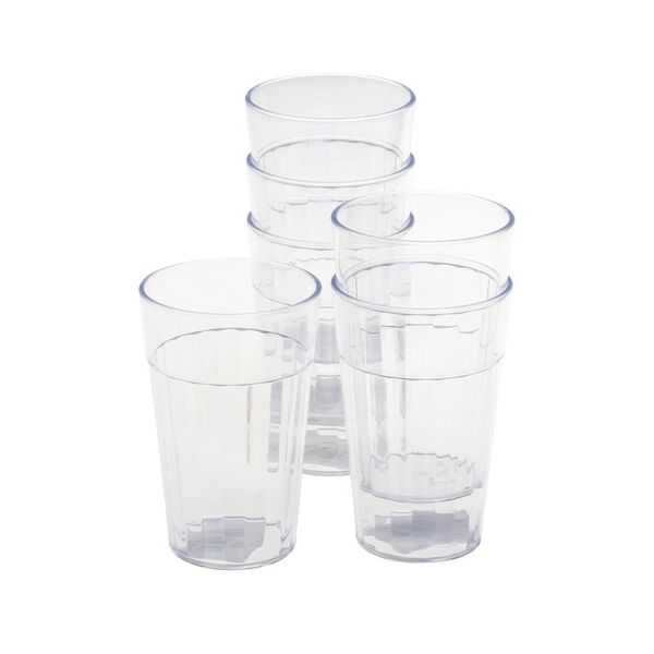 Bulk Pack x 18 Plastic Tumbler 280ml