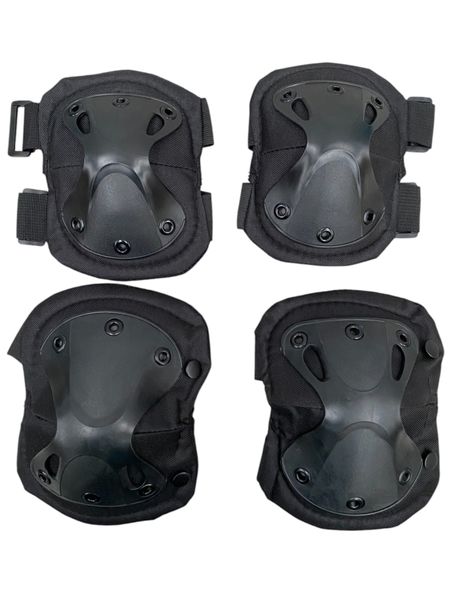 Sports Elbow &amp; Knee Pads - Black
