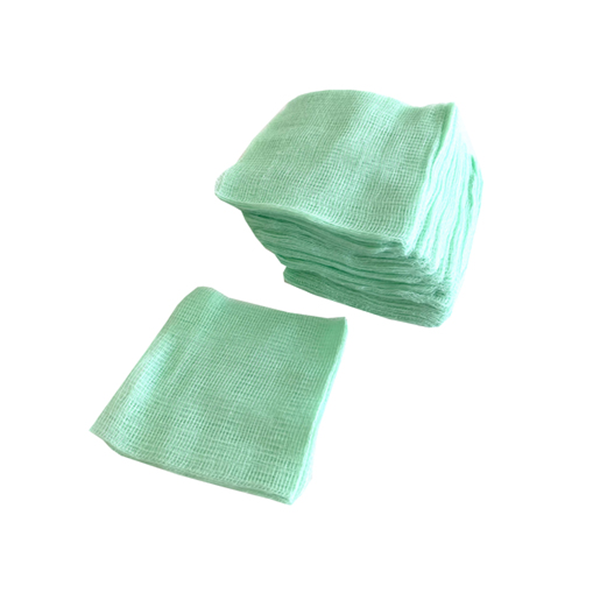 Akacia Medical Non - Sterile Gauze Swabs - Green - 10cm x 10cm - 100's