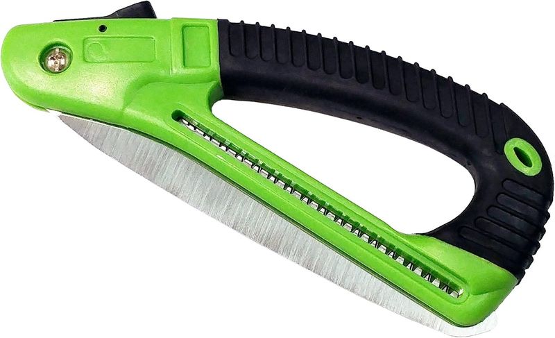 16" Blade Folding Pruner Saw w/ Ergonomic Handle &amp; Safety Lock