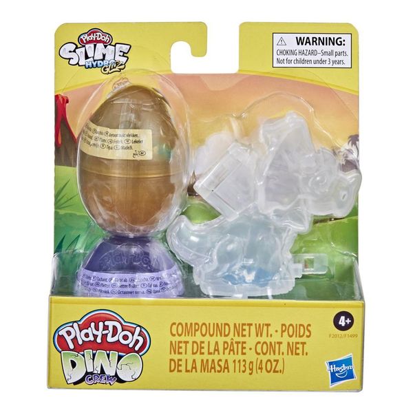 Play-Doh Slime Dino Crew Eggs and Dinosaur Bones Triceratops Toy 88473