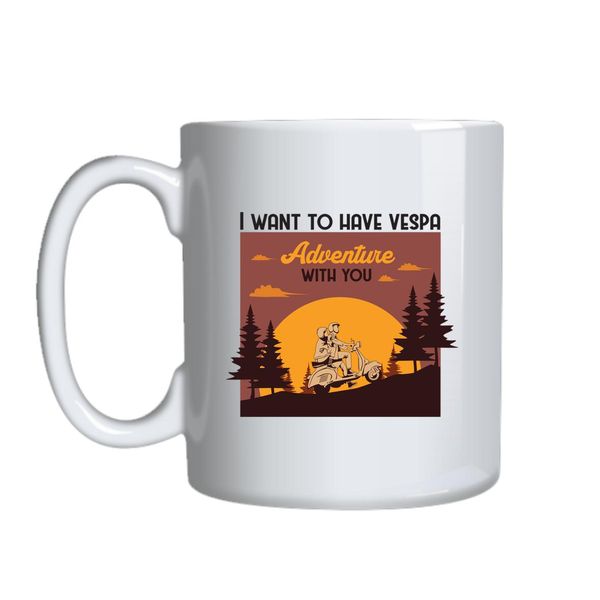 I Want To Have A Vespa Mug Gift Idea 149