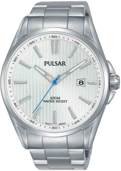 Pulsar Mens Stainless Steel Bracelet Watch -PS9601X1