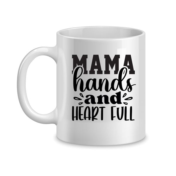 Full Heart Coffee Mugs for Mothers Day Graphic Mom Sayings Cups Present 061