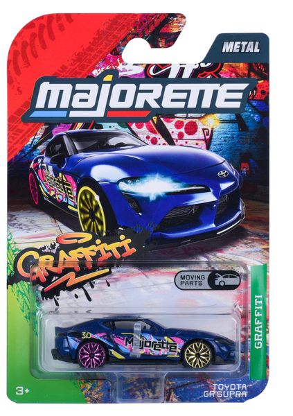Majorette Graffiti Premium Cars 6 Assorted, Blind Pack