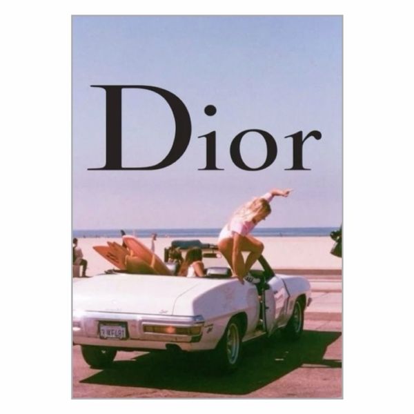 Dior Beach Poster - A1
