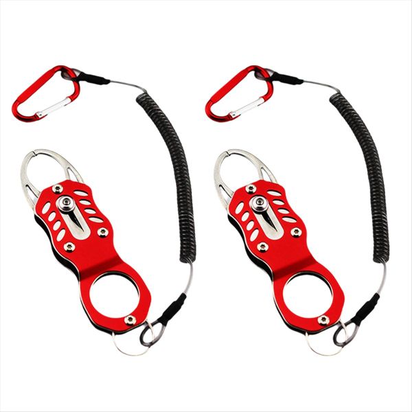 Fish Clamp Portable Lure Fish Control Fishing Tool Black