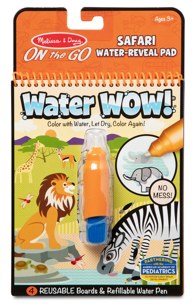 Melissa &amp; Doug On the Go Water Wow! Water-Reveal Pad - Safari