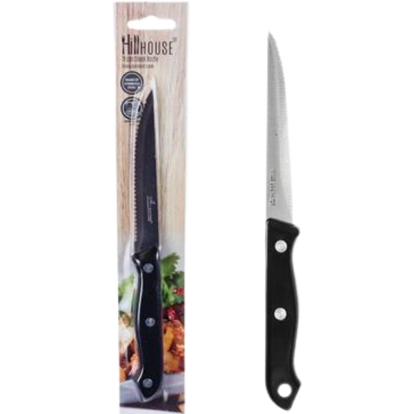 SD Homeware - Black Steak Knife - Pack of 2