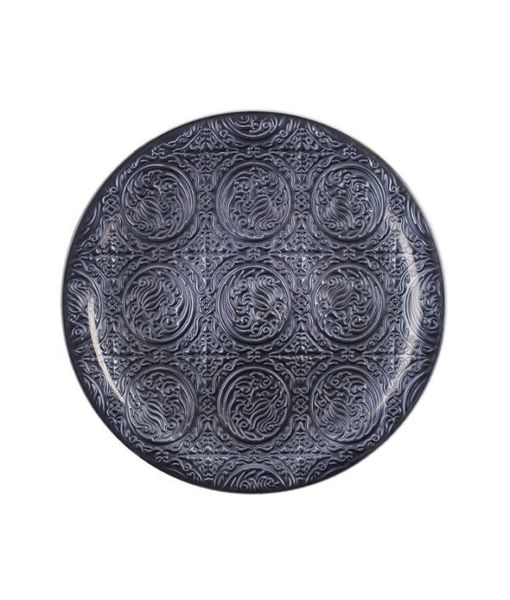 Irena Plate Amsterdam 35cm Antracy Bright