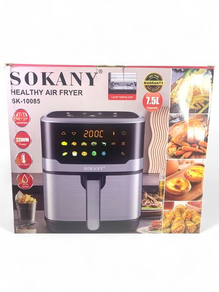7.5L Digital Air Fryer - 2200W XXL Capacity with Touchscreen