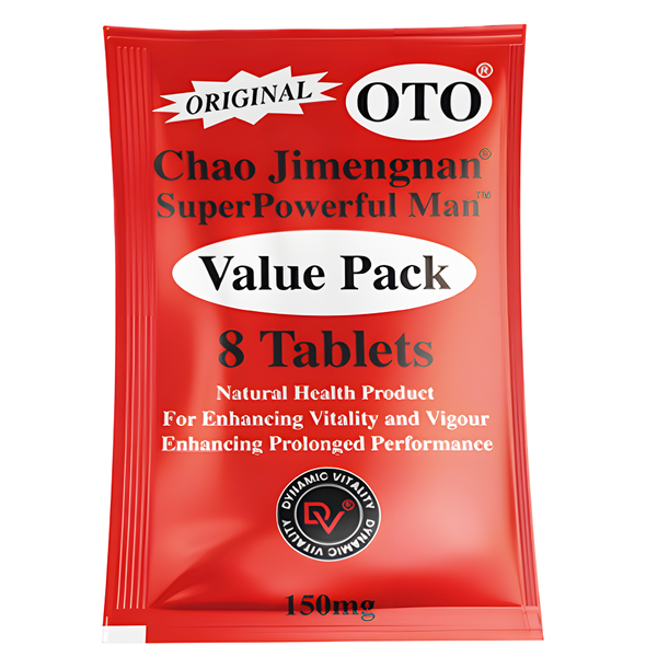OTO Max 8 - Original Super Powerful Man Erection Booster- 8 Tablets