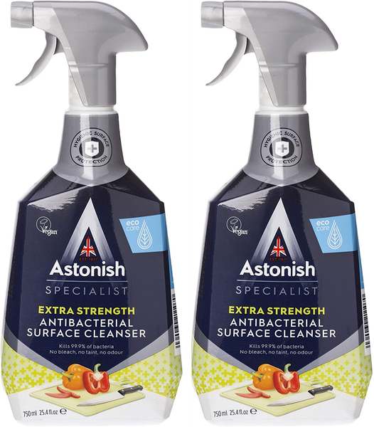 Astonish All Purpose Surface Cleaner (Extra Strength) - Antibacterial - 2 Pack