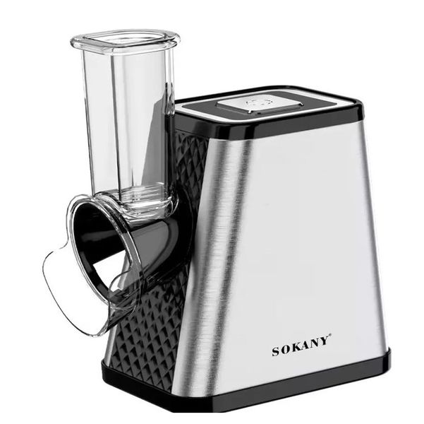 Sokany silver-black 5 in 1 Electric Vegetable Cutter