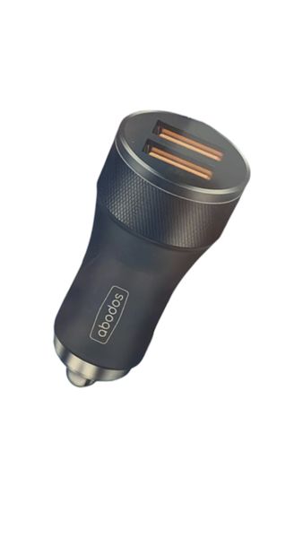 Abodos AS-GS25KIT 30W Dual USB Fast Car Charger with Type-C Cable