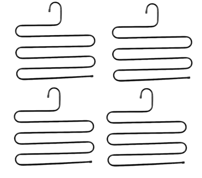 Functional Clothes Hangers - Pack Of 4 image
