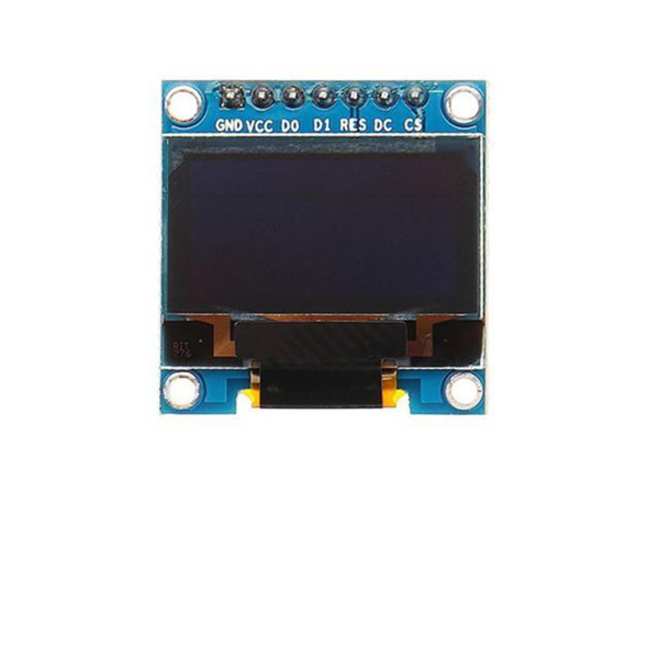 BMT SPI 0.96" OLED Graphic Display - 128x64 (White on Black, 7-Pin SPI)